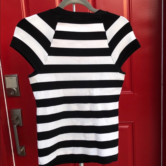 SOLD      White House Black Market Striped Top - Picture 3 of 3